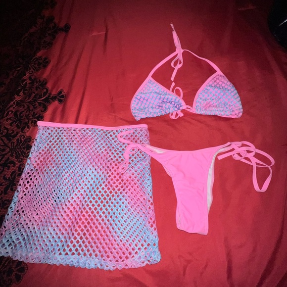 Dolls Kill Swim 3 Pc Bikini Pastel From Dollskill Poshmark